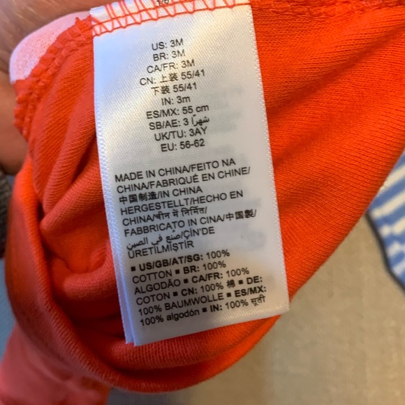 🤠NWOT Pixar 3-Month Baby Cotton Shorts with Drawstring Waists - Picture 10 of 10